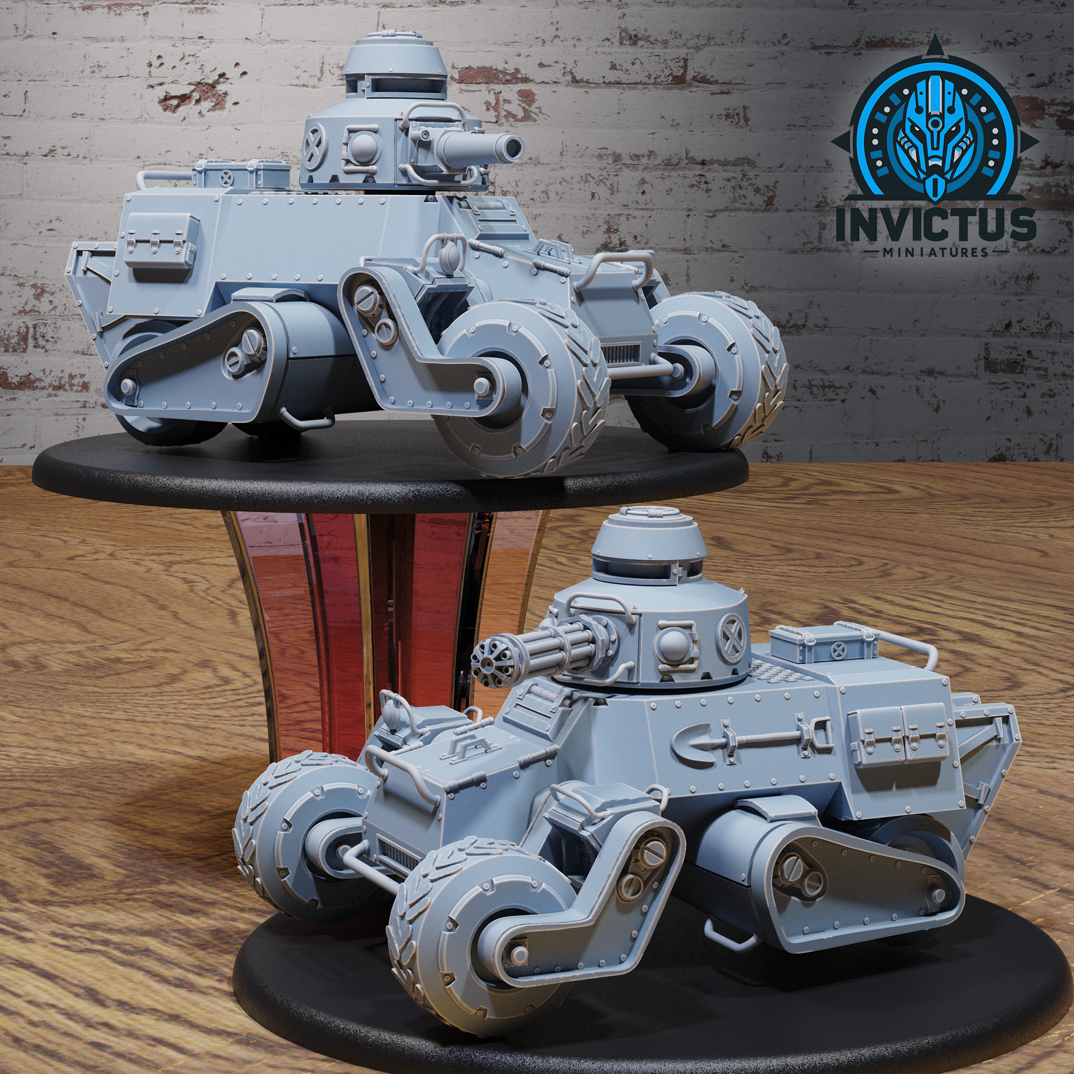 Neo Light Tank / Space Infantry Machine / Roving Vehicle / Alien War Construct / Steampunk Battle Robot / Cosmic Invasion Army / Cyberpunk / Sci-Fi Encounter